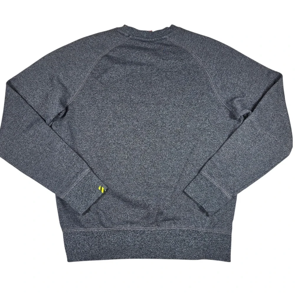 Nike Track & Field Gray Activewear Crew Neck Sportswear Sweatshirt- Men's Sz Med